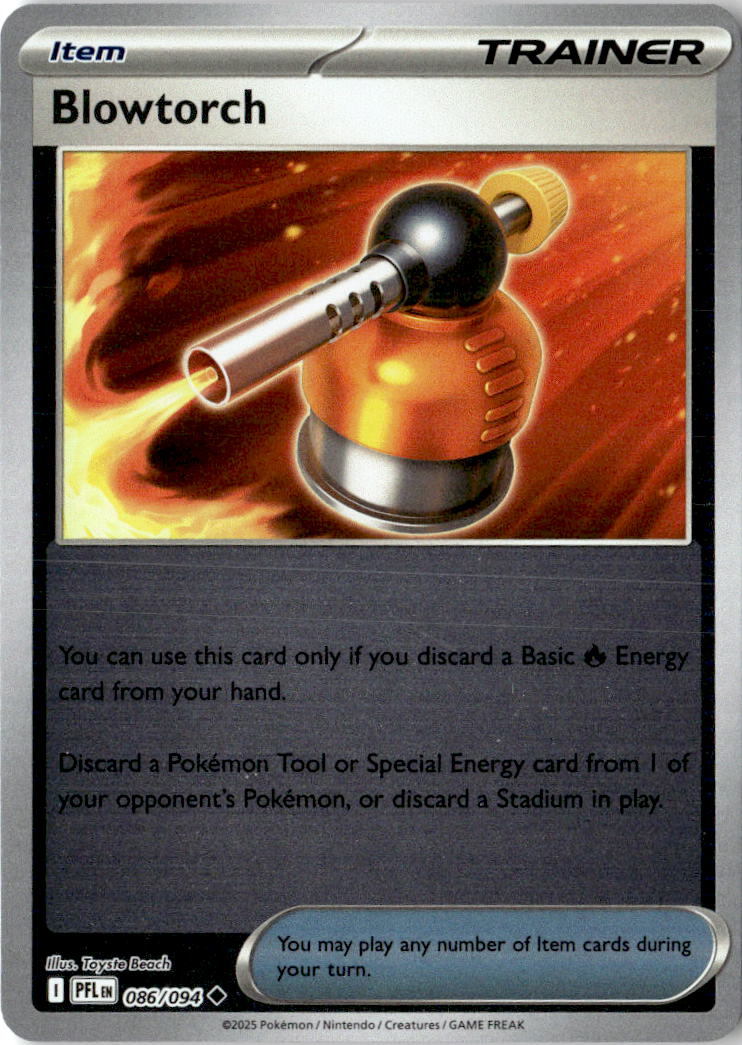 Front of Blowtorch 086/094 from Phantasmal Flames