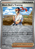 Front of Black Belt's Training 099/131 from Prismatic Evolutions