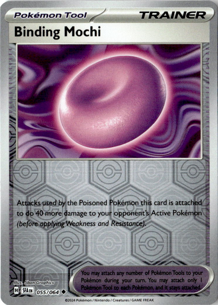 Front of Binding Mochi 055/064 from Shrouded Fable