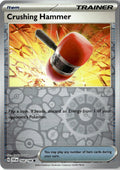 Front of Crushing Hammer 168/198 from Scarlet & Violet Base Set