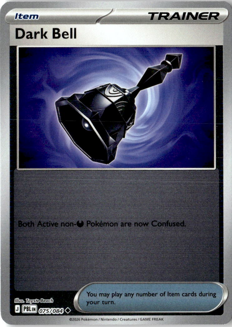 Front of Dark Bell 075/084 from Pitch Black
