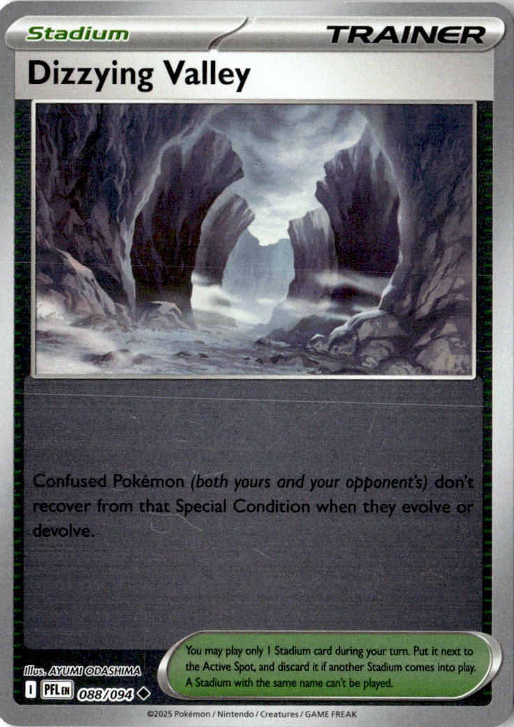Front of Dizzying Valley 088/094 from Phantasmal Flames
