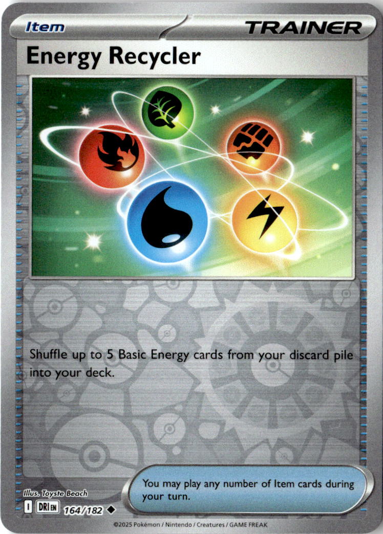 Front of Energy Recycler 164/182 from Destined Rivals