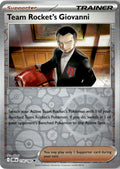 Front of Team Rocket's Giovanni 174/182 from Destined Rivals