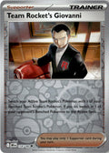 Front of Team Rocket's Giovanni 174/182 from Destined Rivals