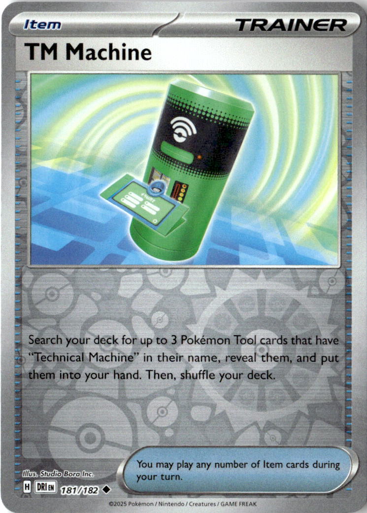 Front of TM Machine 181/182 from Destined Rivals