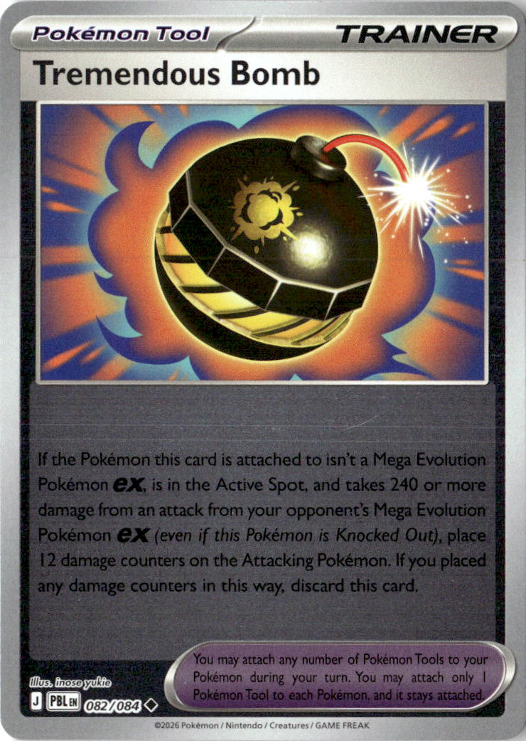 Front of Tremendous Bomb 082/084 from Pitch Black