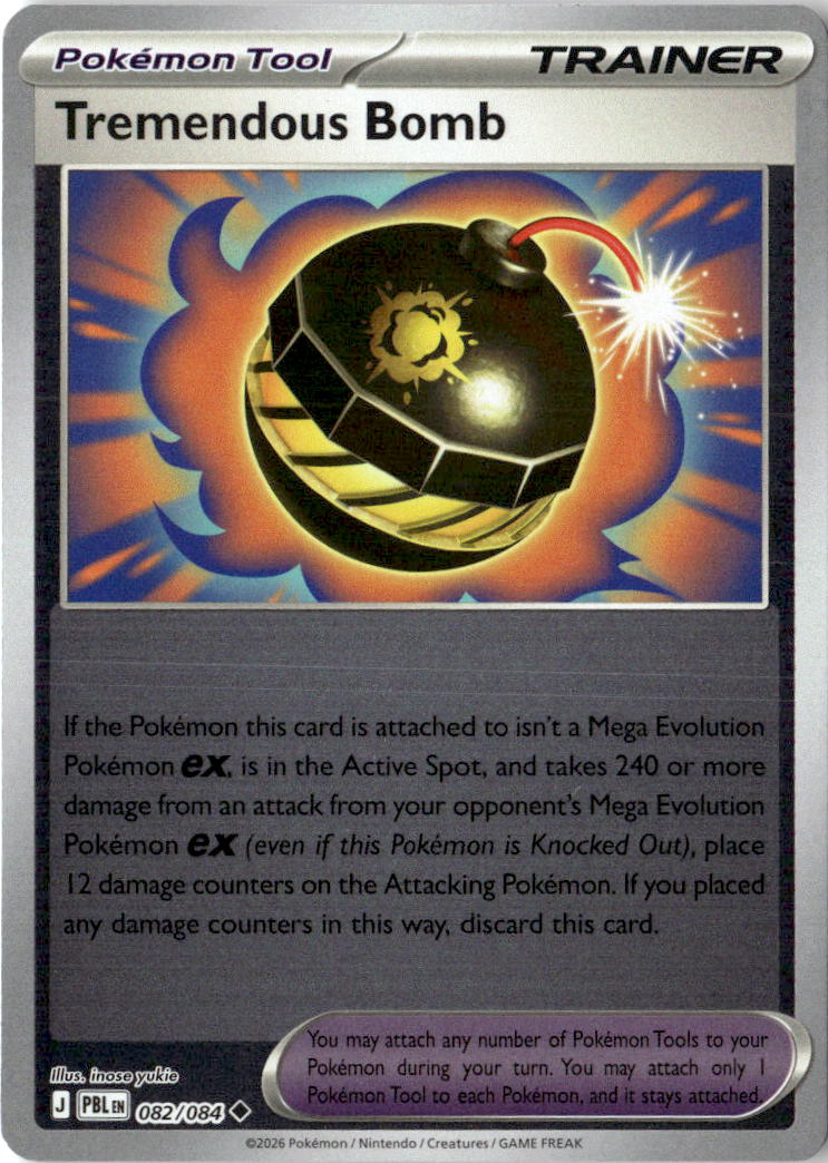 Front of Tremendous Bomb 082/084 from Pitch Black