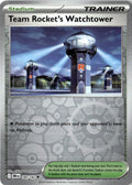 Front of Team Rocket's Watchtower 180/182 from Destined Rivals