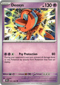 Front of Deoxys 033/086 from Chaos Rising