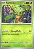 Front of Carnivine 004/086 from Chaos Rising