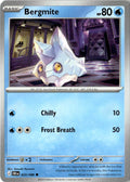 Front of Bergmite 023/086 from Chaos Rising