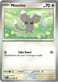 Front of Minccino 072/086 from Chaos Rising