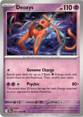 Front of Deoxys 031/086 from Chaos Rising