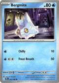 Front of Bergmite 023/086 from Chaos Rising