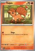 Front of Vulpix 008/086 from Chaos Rising
