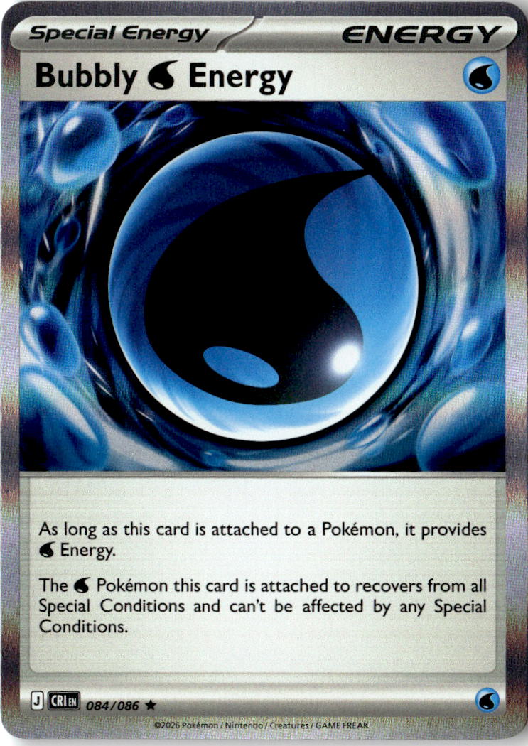 Front of Bubbly W Energy 084/086 from Chaos Rising