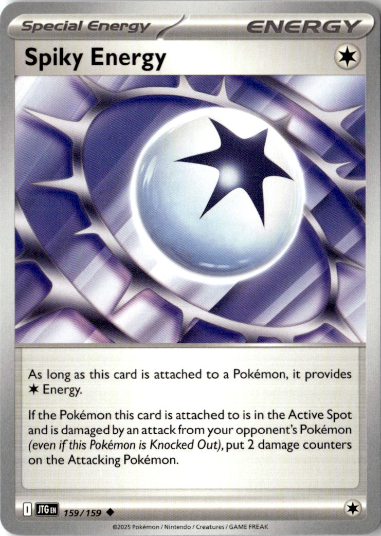 Front of Spiky Energy 159/159 from Journey Together