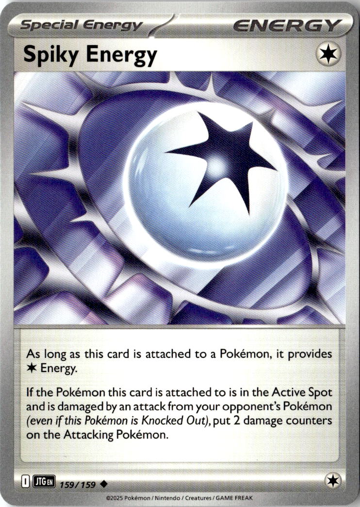Front of Spiky Energy 159/159 from Journey Together