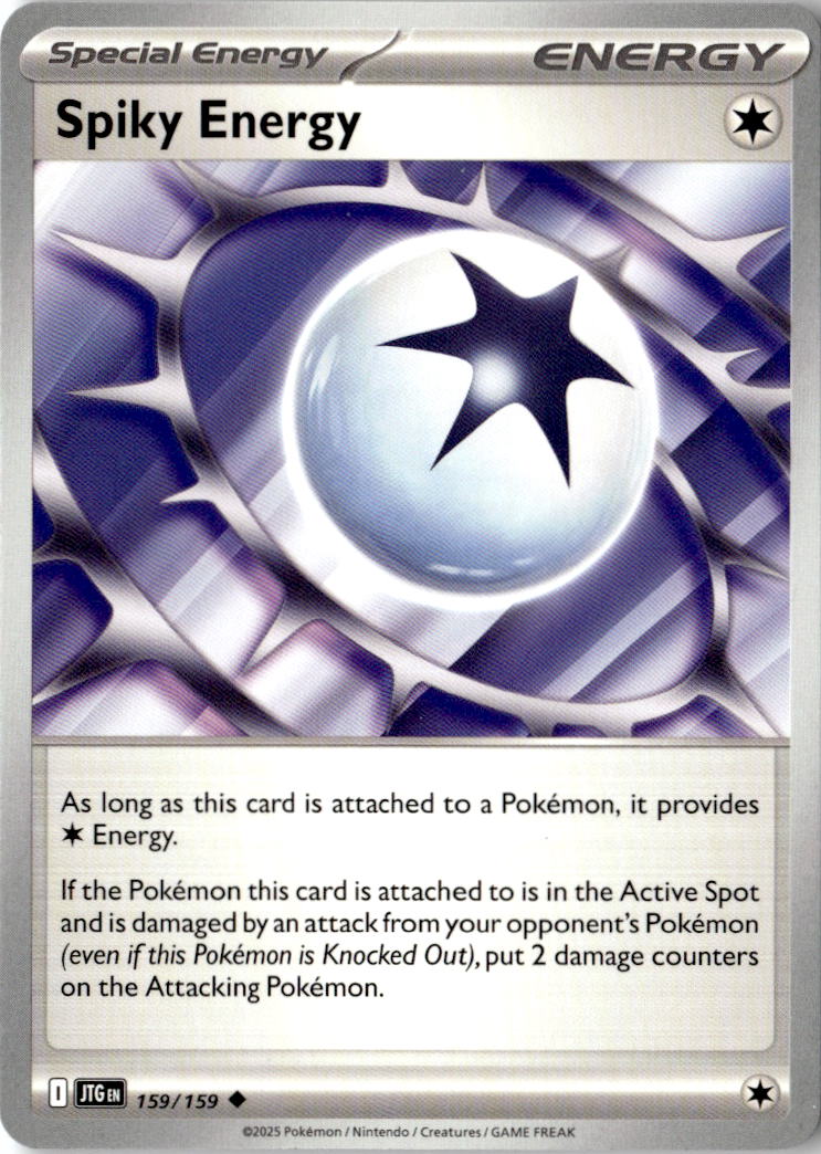 Front of Spiky Energy 159/159 from Journey Together
