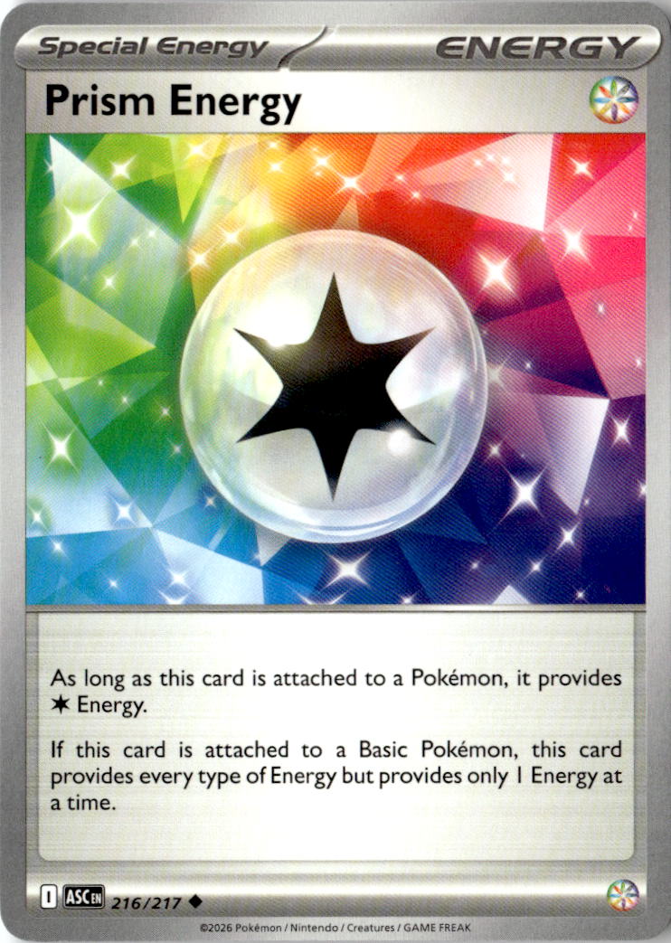 Front of Prism Energy 216/217 from Ascended Heroes
