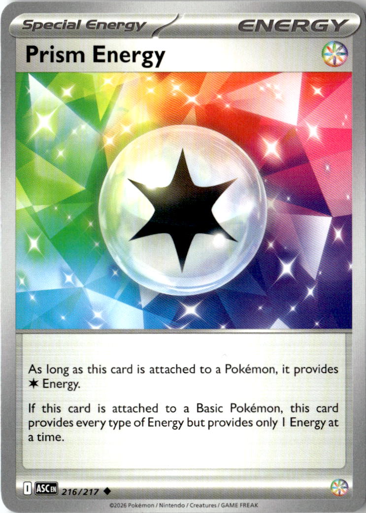 Front of Prism Energy 216/217 from Ascended Heroes