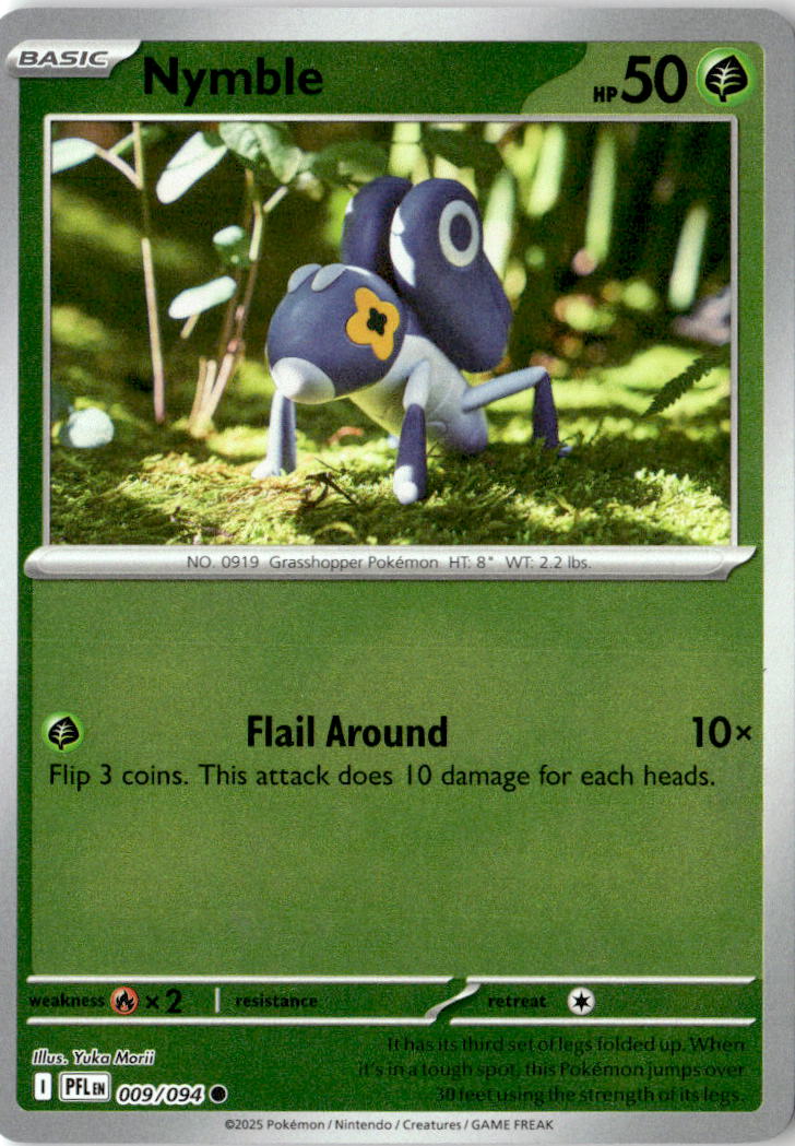 Front of Nymble 009/094 from Phantasmal Flames