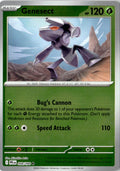 Front of Genesect 008/094 from Phantasmal Flames