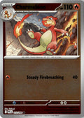 Front of Charmeleon 012/094 from Phantasmal Flames
