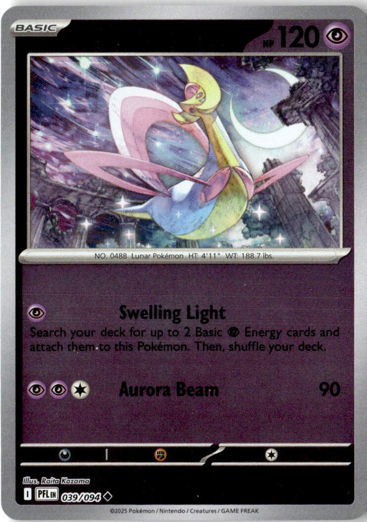 Front of Cresselia 039/094 from Phantasmal Flames