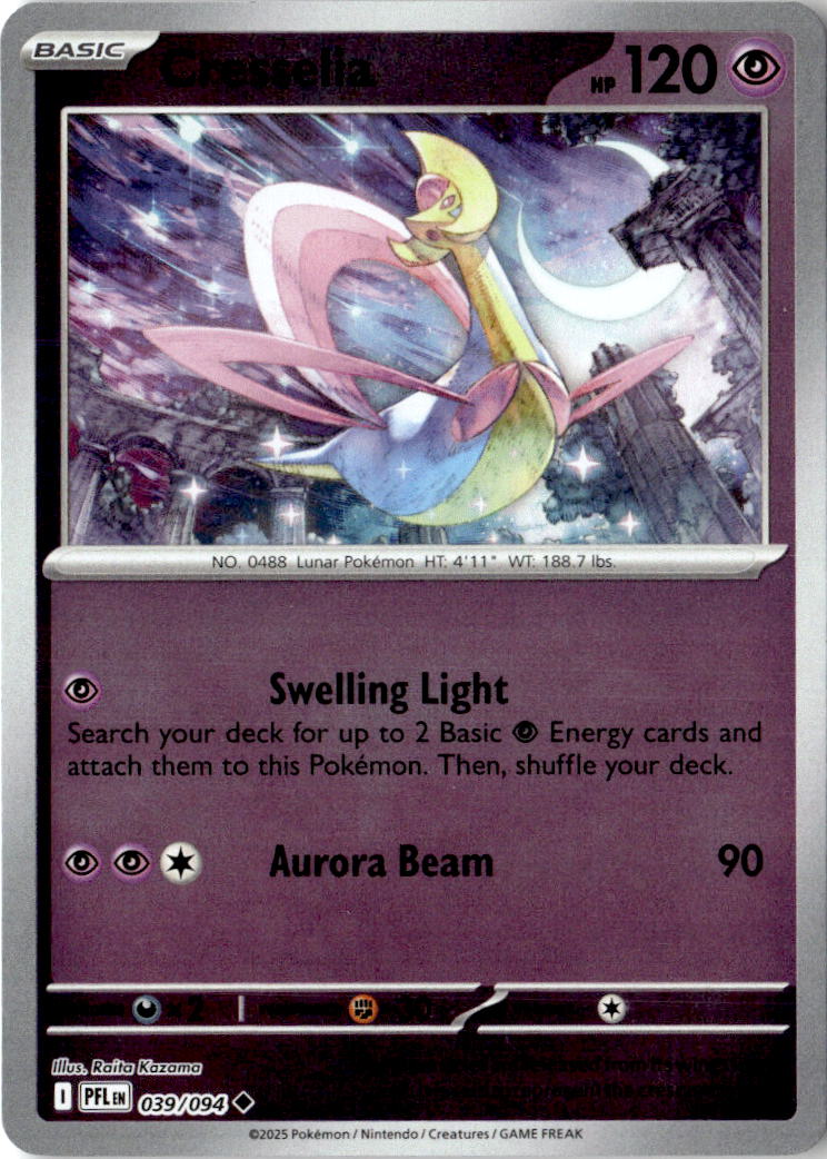 Front of Cresselia 039/094 from Phantasmal Flames