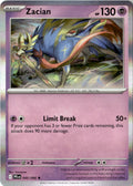 Front of Zacian 045/094 from Phantasmal Flames