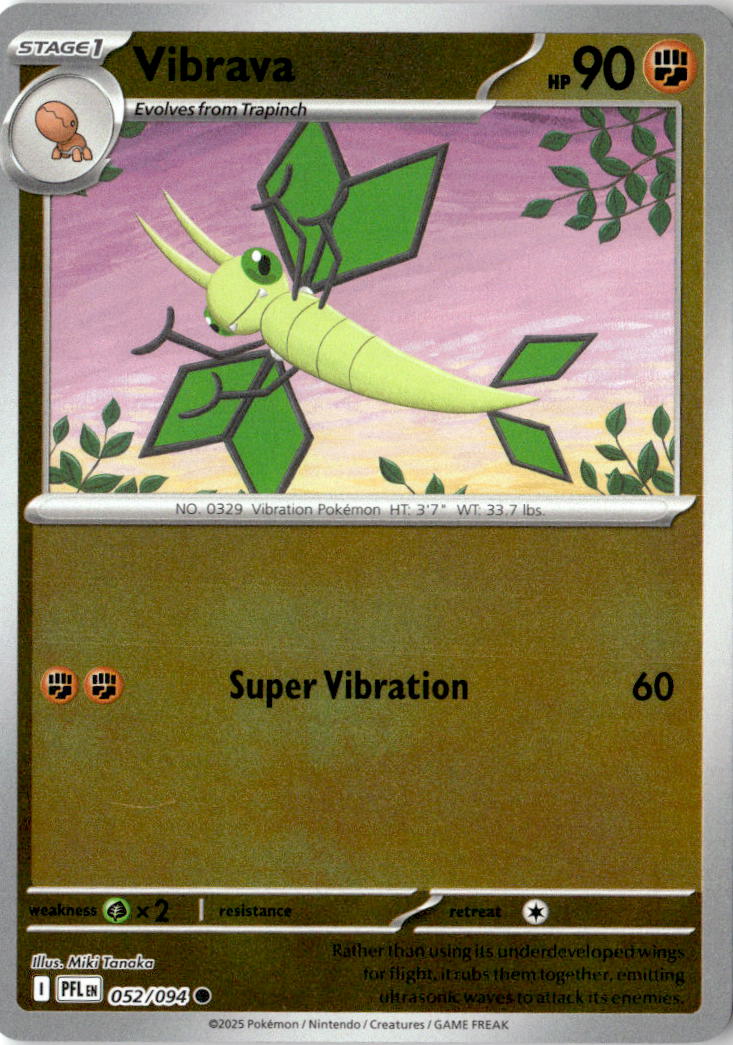 Front of Vibrava 052/094 from Phantasmal Flames