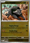 Front of Paldean Tauros 048/094 from Phantasmal Flames