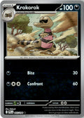Front of Krokorok 065/094 from Phantasmal Flames