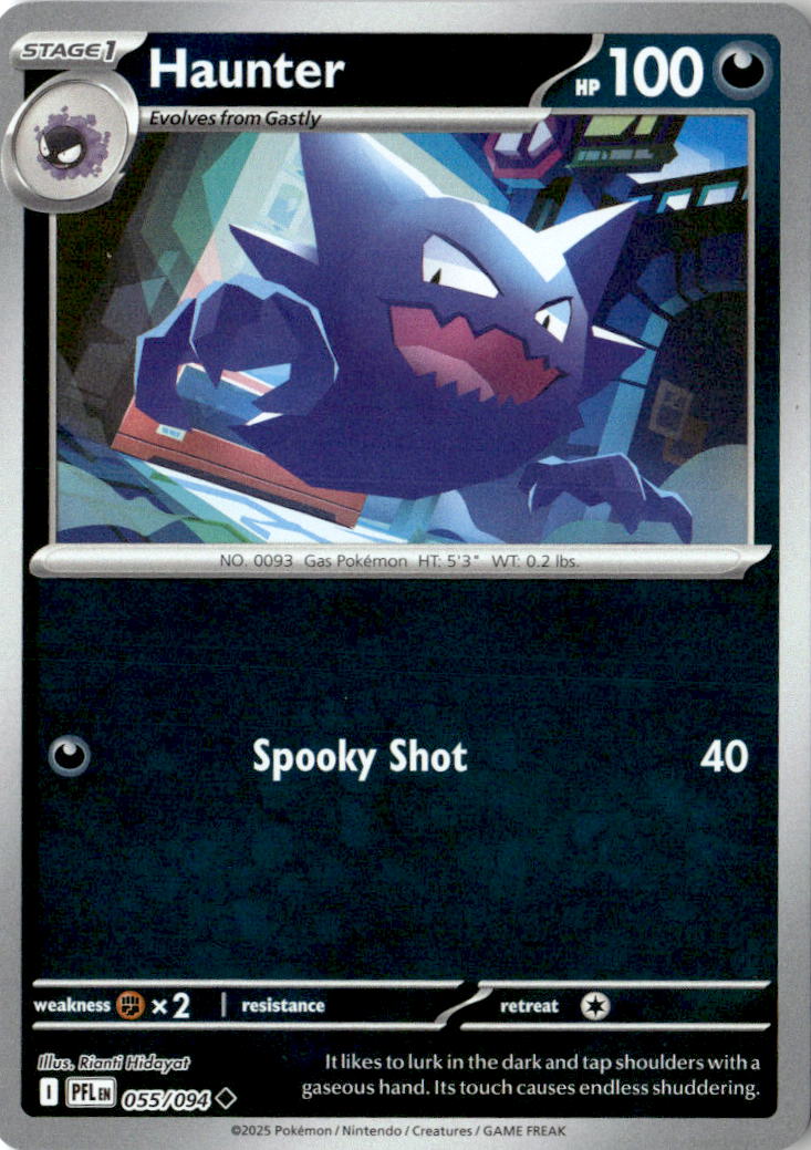 Front of Haunter 055/094 from Phantasmal Flames