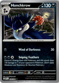 Front of Honchkrow 058/094 from Phantasmal Flames