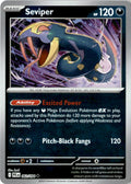 Front of Seviper 062/094 from Phantasmal Flames