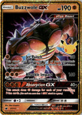 Front of Buzzwole GX 57/111 from SM - Crimson Invasion
