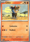 Front of Litleo 015/131 from Prismatic Evolutions