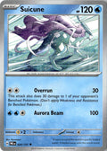 Front of Suicune 024/131 from Prismatic Evolutions