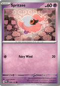 Front of Spritzee 038/131 from Prismatic Evolutions