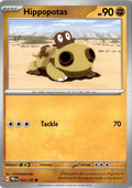 Front of Hippopotas 052/131 from Prismatic Evolutions