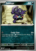 Front of Sableye 059/094 from Phantasmal Flames