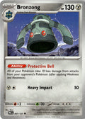 Front of Bronzong 067/131 from Prismatic Evolutions