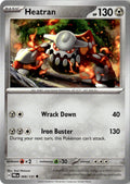 Front of Heatran 068/131 from Prismatic Evolutions