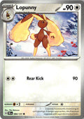 Front of Lopunny 084/131 from Prismatic Evolutions