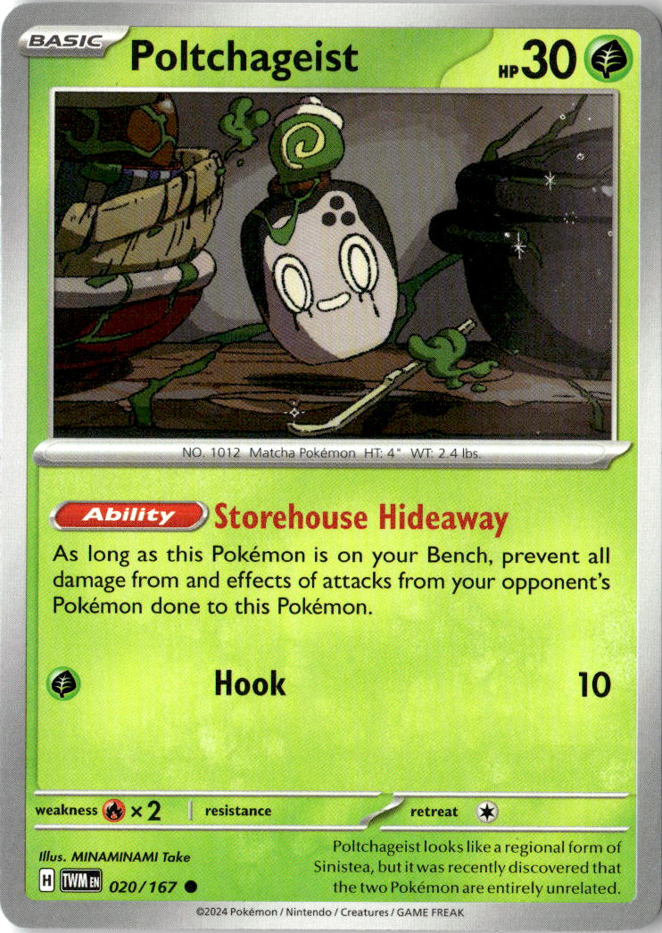 Front of Poltchageist 020/167 from Twilight Masquerade