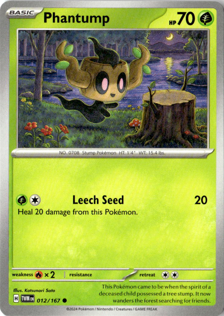 Front of Phantump 012/167 from Twilight Masquerade