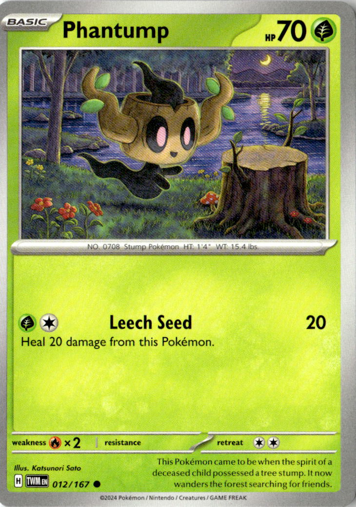 Front of Phantump 012/167 from Twilight Masquerade